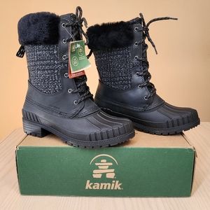 Kamik winter boots waterproof women's size 7